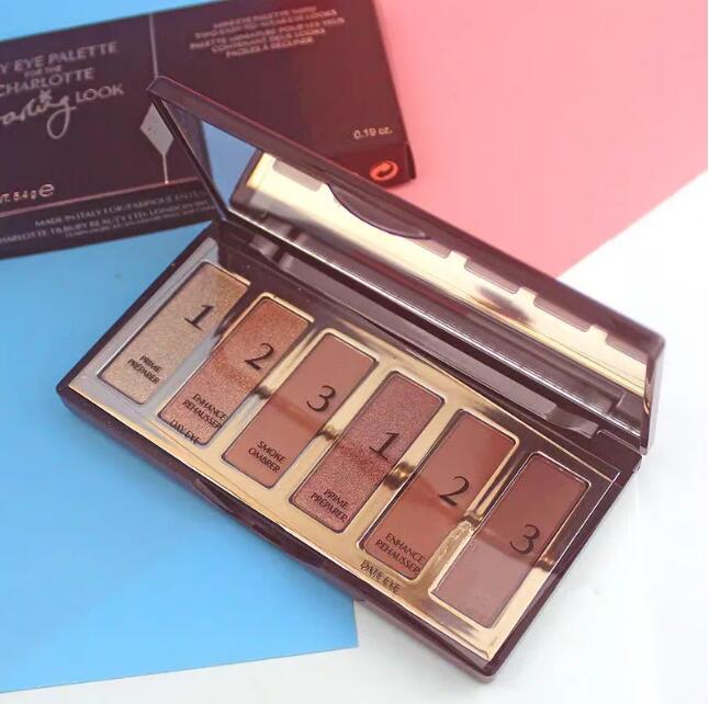 5.4g Darling Look Easy Eye Shadow Palette 6 colors Matte Shimmer Eyes Beauty Cosmetics Long Lasting Waterproof High Quality Fast Delivery Makeup Eyeshadow