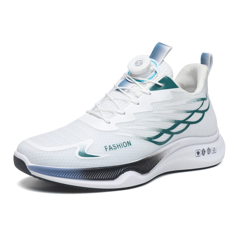 Men's 2025 new Flyknit breathable ultra light running casual youth versatile men's sports shoes