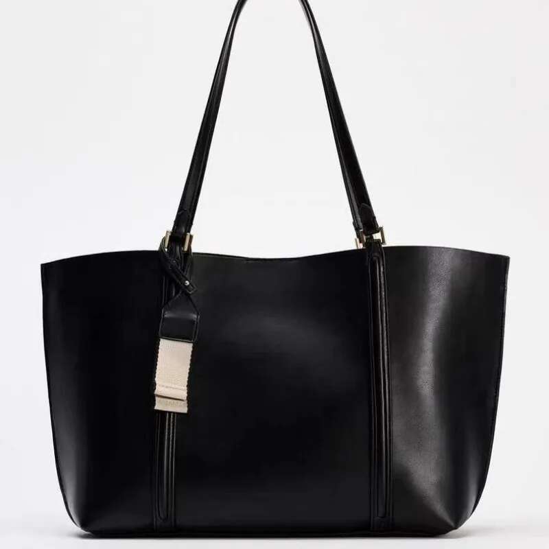 Tote New Fashionable Retro Large Capacity One Shoulder Shopping Bag For Working, Commuting And Going Out