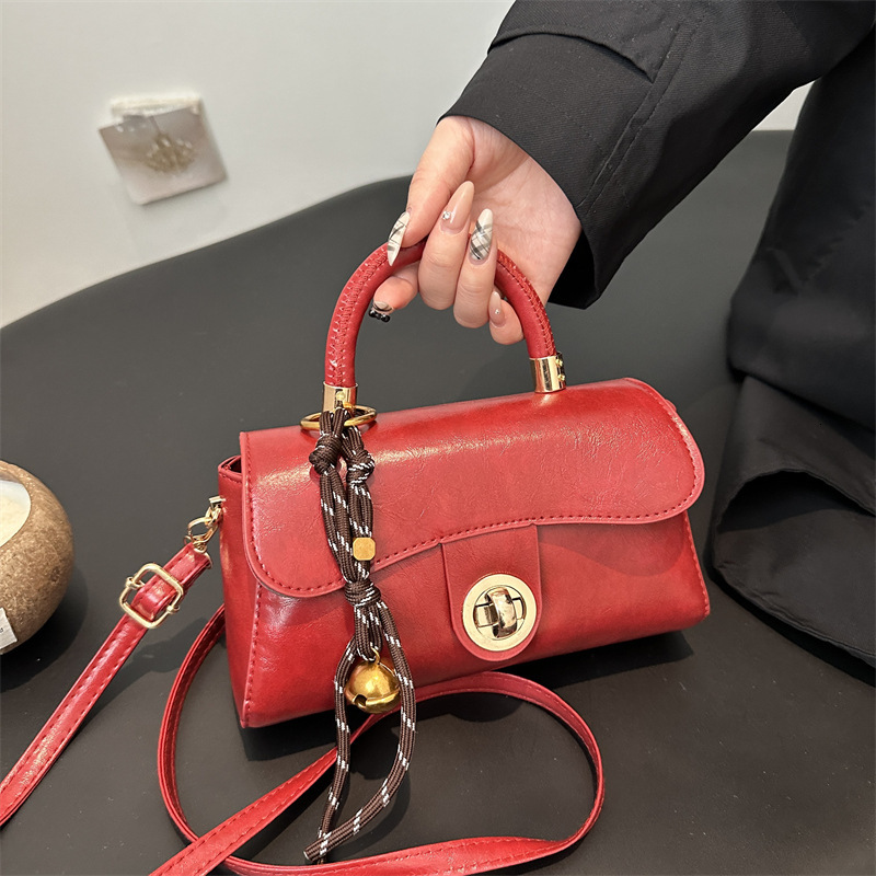 Free Delivery Designer Bag Autumn/winter Handheld Commuter For Women 2025 Trendy Small Square Versatile Multi Functional Single Shoulder Crossbody Bag