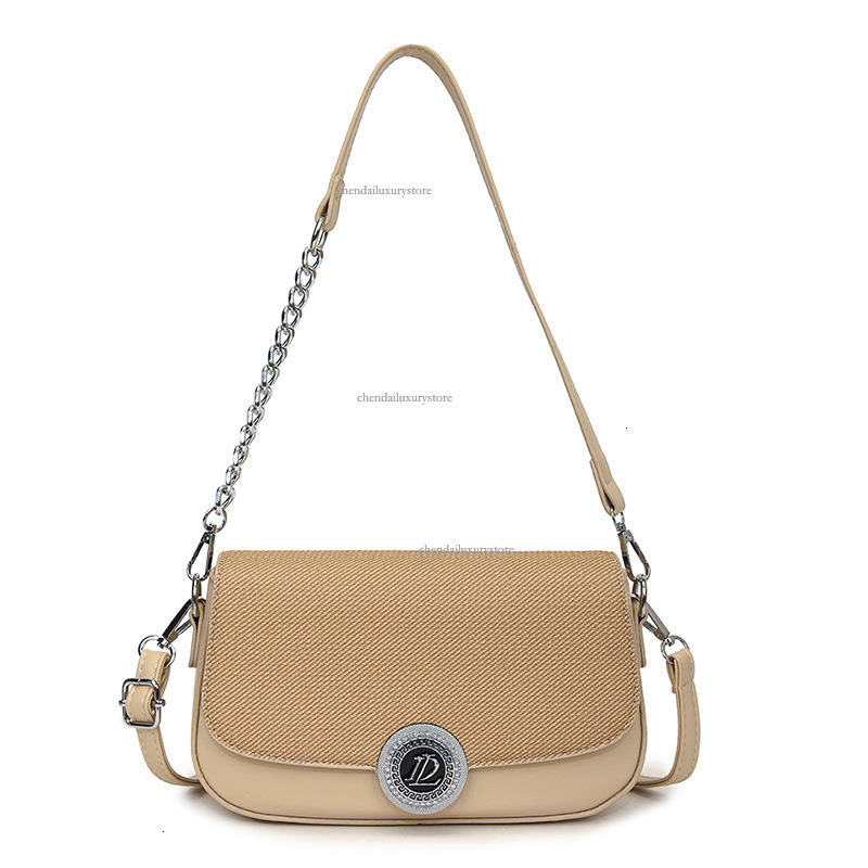 2025 Women's Fashion Shoulder Bag Free Shipping Designer Flip Top High Quality Contrastive Color Handbag Multi Functional Commuter Crossbody Bag 