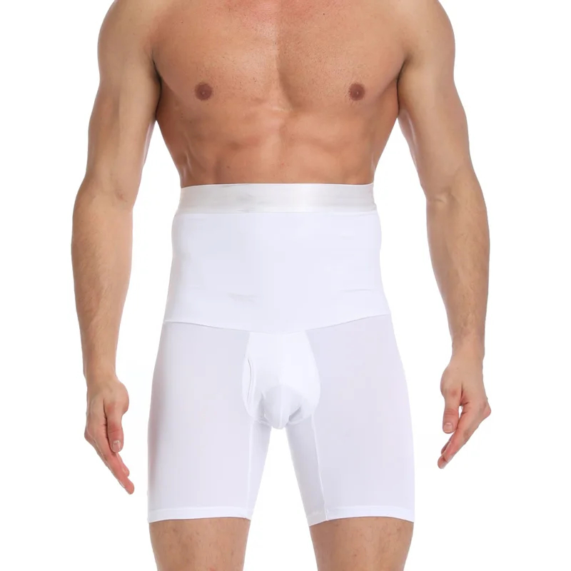Man Fitness Pants Underwear Body Shaper Tummy Control Abdomen Seamless Belly Girdle Briefs Weight Loss Pants Reducer Panties Compression Belly Slimmin