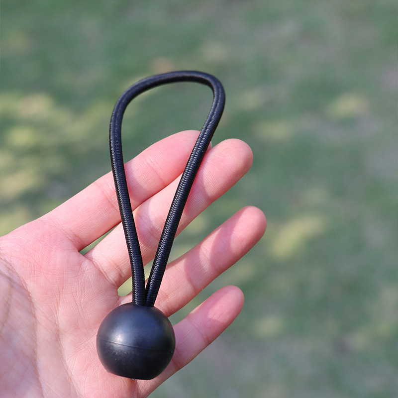 outdoor canopy elastic rope strap elastic ball rubber band tent clip fixed ball clip elastic binding rope