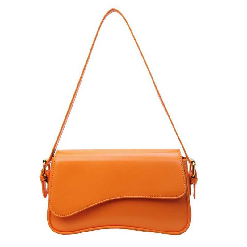 Women's Solid Color Shoulder Bag Fashionable PU Leather Crossbody Bag for Daily Used Casual Trendy Versatile High-quality Daily Commuting Bag