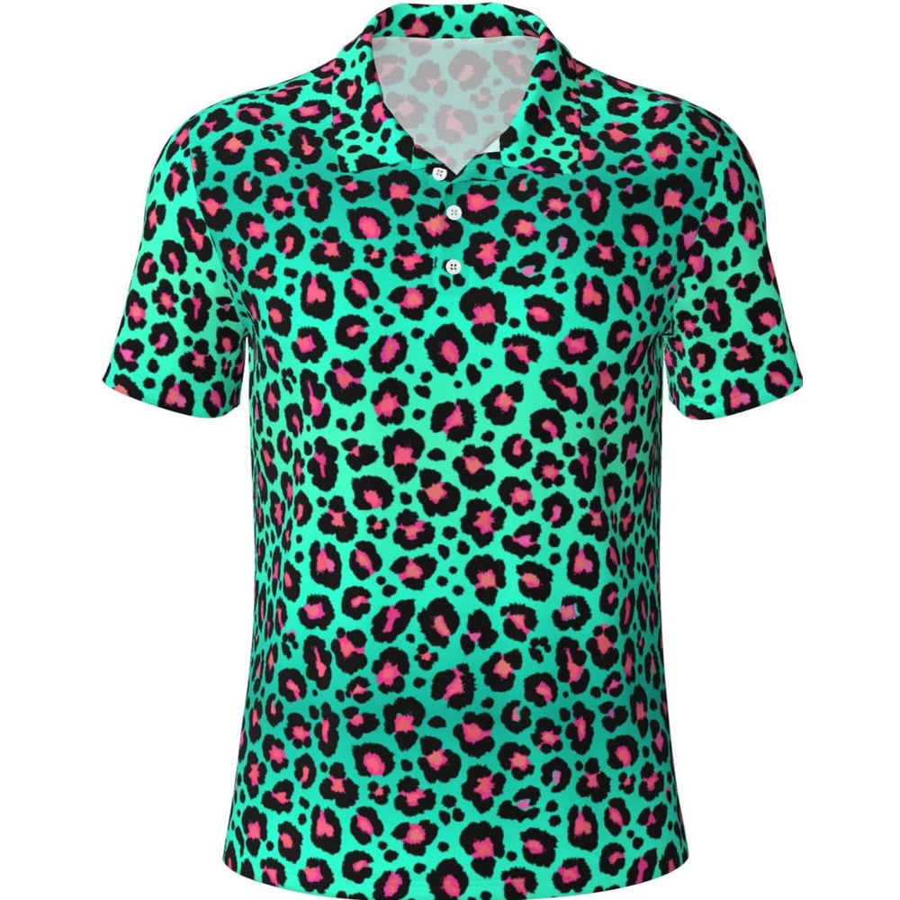 Mens Polo shirt Golf Polos for Men Quick-Dry Athletic Mens Polo Shirts Short Sleeve Summer Casual Moisture Wicking Golf Shirt Fashion Trends