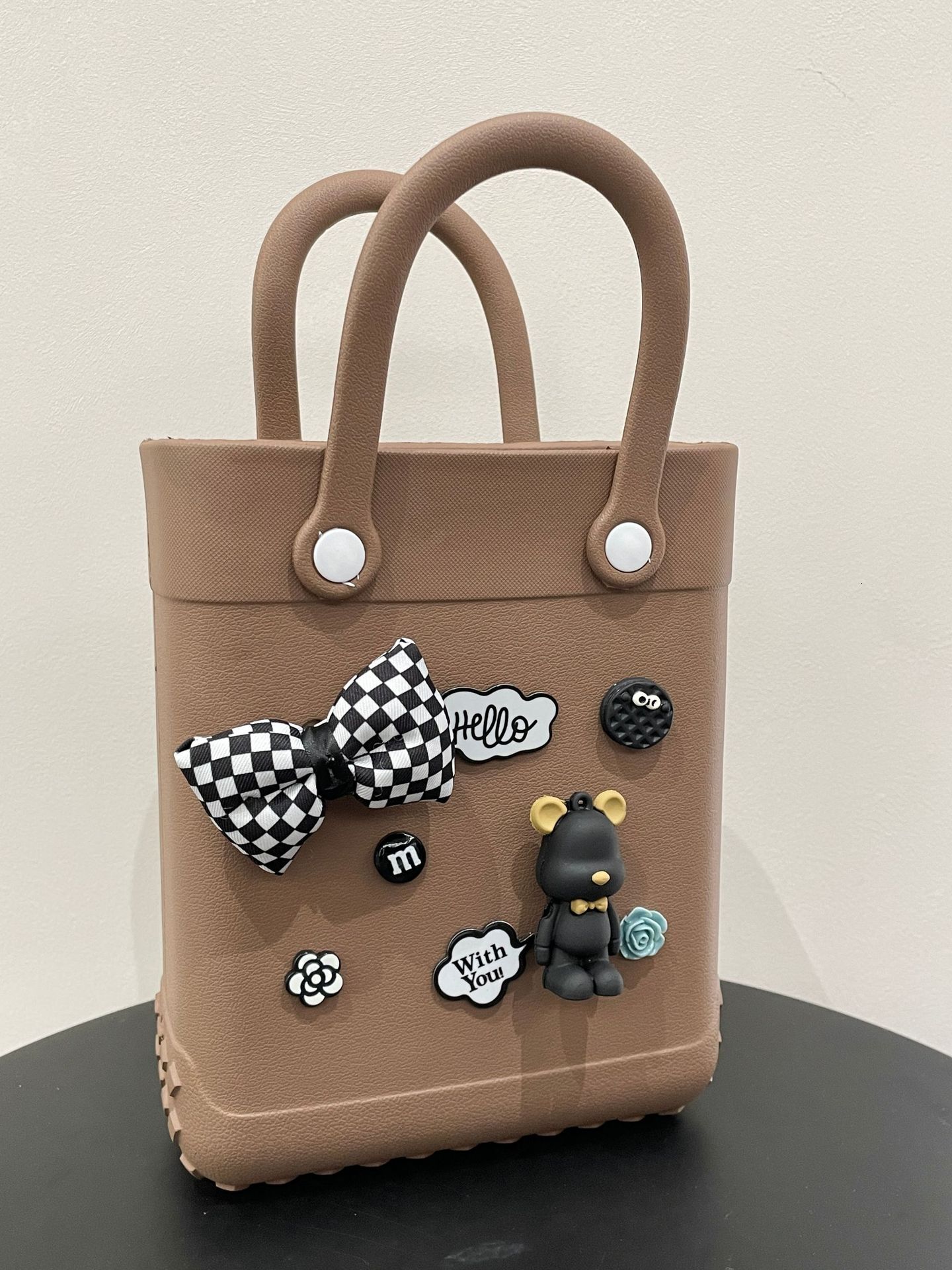 EVA Fashion Cave Summer Cartoon Waterproof Beach DIY Creative Handbag Small Square Bag