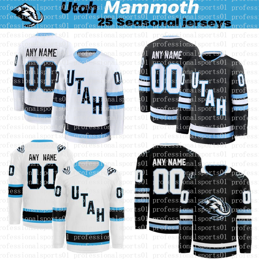 24/25 Utahs Hockey Club jersey Utahs Mammoth jersey #9 Clayton Keller jersey Tij Iginla Cole Beaudoin Nick Schmaltz Matias Maccelli Cooley jerseys