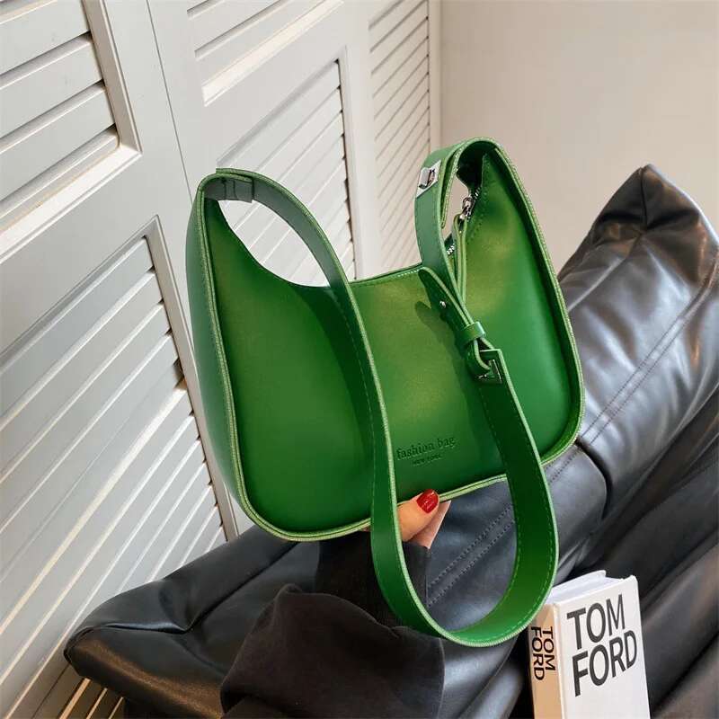 2024 New High End Fashion Women's Versatile Texture Casual Shoulder Underarm Bag Tide
