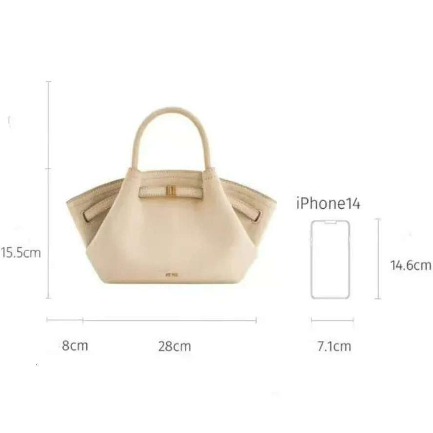 Hot Ins Handbag Brand Designer Fashion Simple Pure Color Classic Retro Large Capacity Versatile Women's Hand Bag