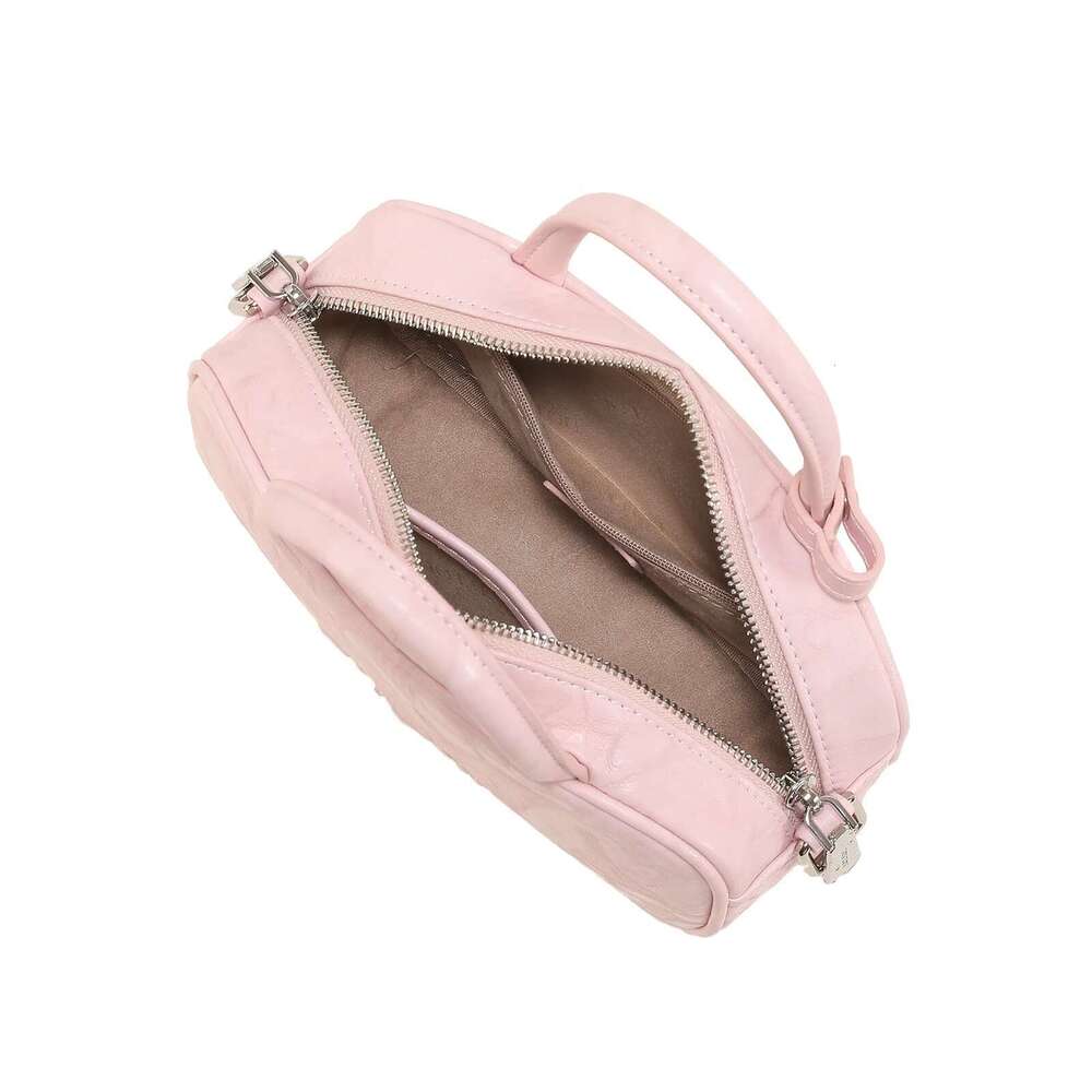 TOUTOU Boston Bowling Imitation Plant Tanning Premium Autumn Single Shoulder Handheld Crossbody Bag For Women Christmas Gift