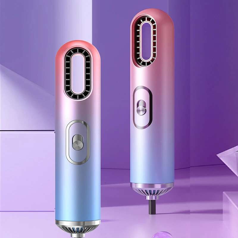 Portable 2-in-1 Curling Comb Hairbrush Styling Tools Dryers And Volumizer Blower Straightener Hand Hair Dryer