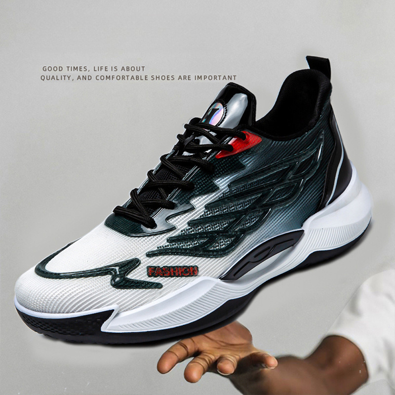 Running Thick soled Singles 2025 New Men's Spring Mesh Breathable Youth Sports and Leisure Shoes