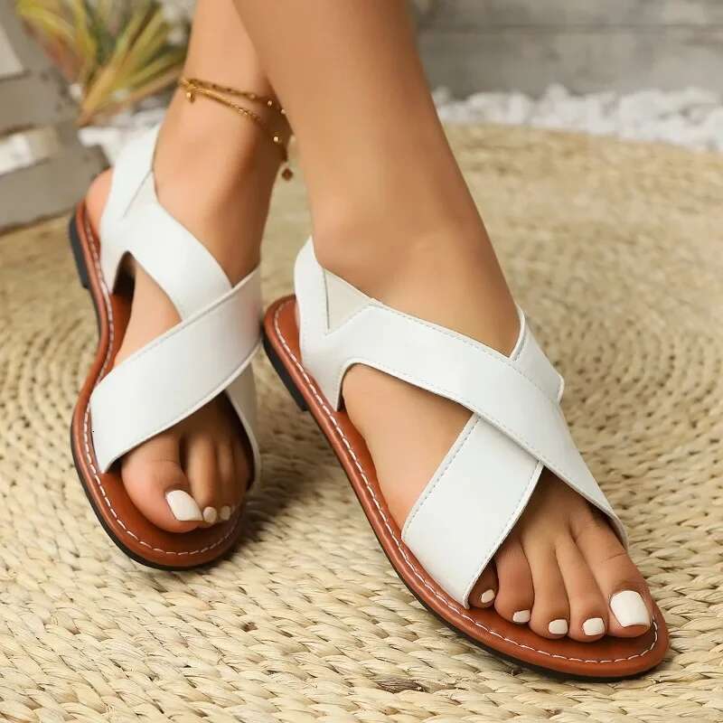 Women'S with Arch Support Comfortable Soft Open Casual Flat Sandals for Various Ocns Beach Toe Ring Flip Flops