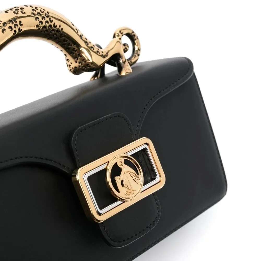 Famous Brand Replica Bags For Women High Quality Metal Handle Designer Shoulder Bag Elegant Fashion Rectangular Handbag