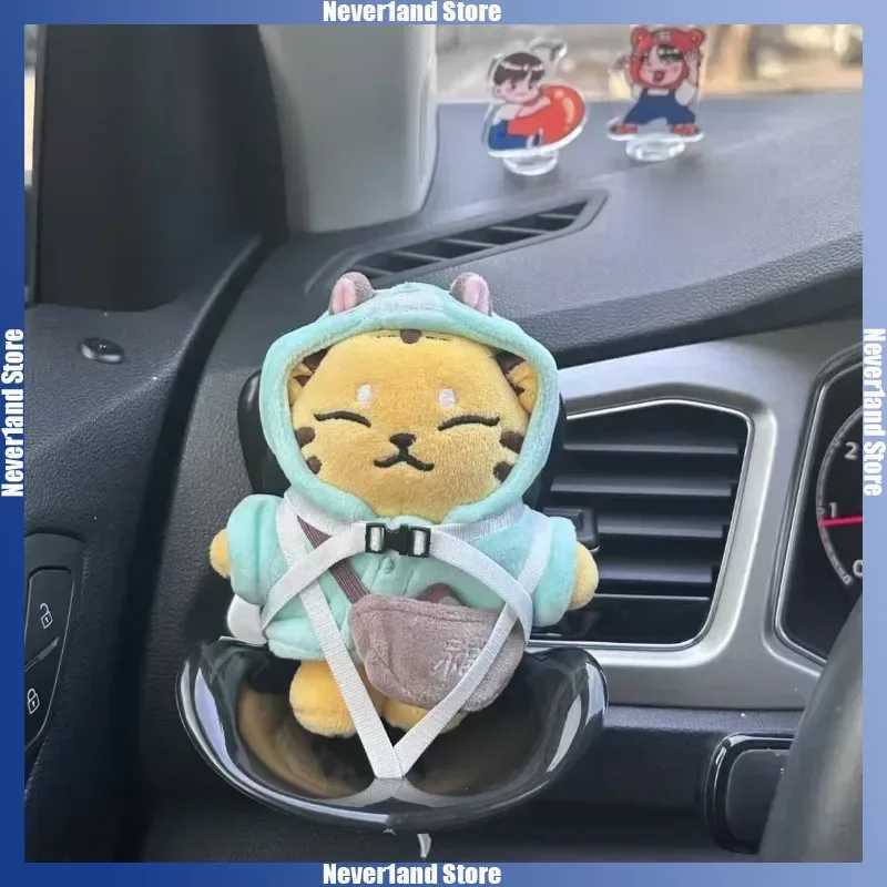 Mini Plush Safe Air Aromatreatment Decoration Kaii Labubu K Idol Doll Seat Car Ornament Accessories Free shipping