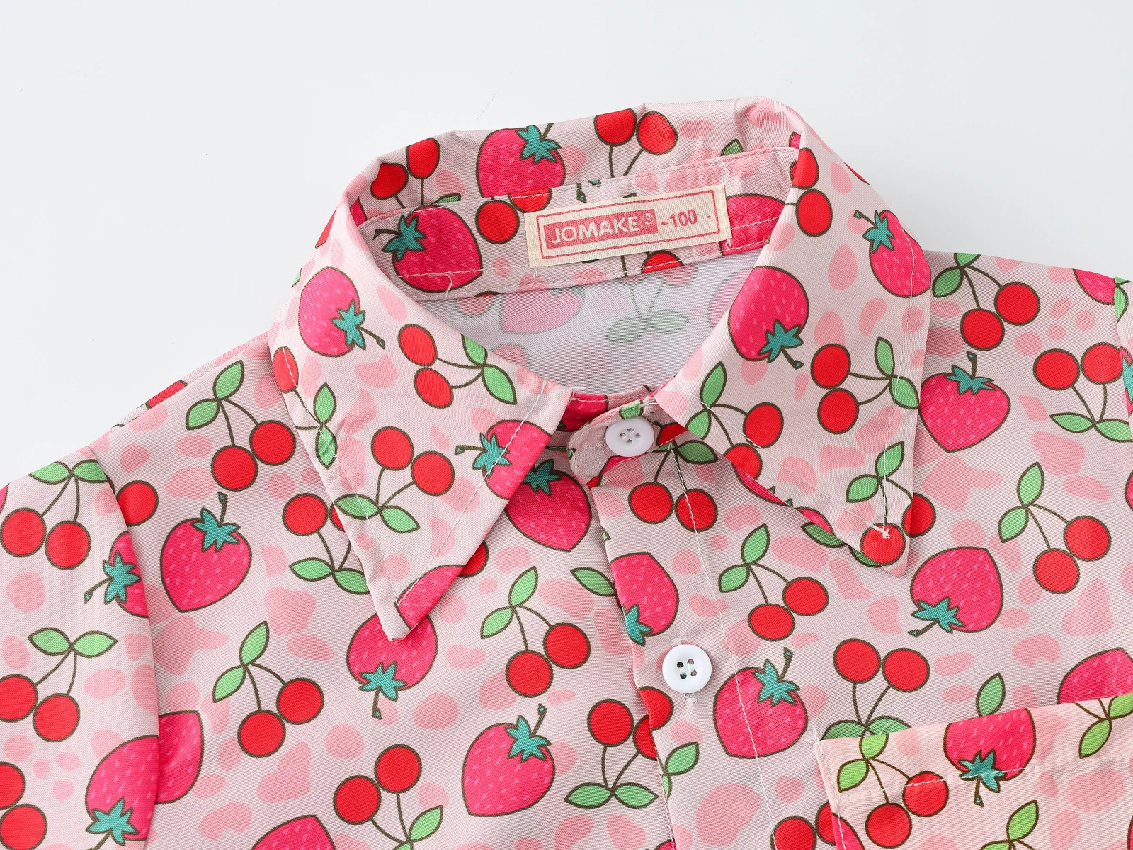 summer girls and young children casual cute sweet multicolor printing fashion short sleeve baby thin Korean shirt wholesale. 250515