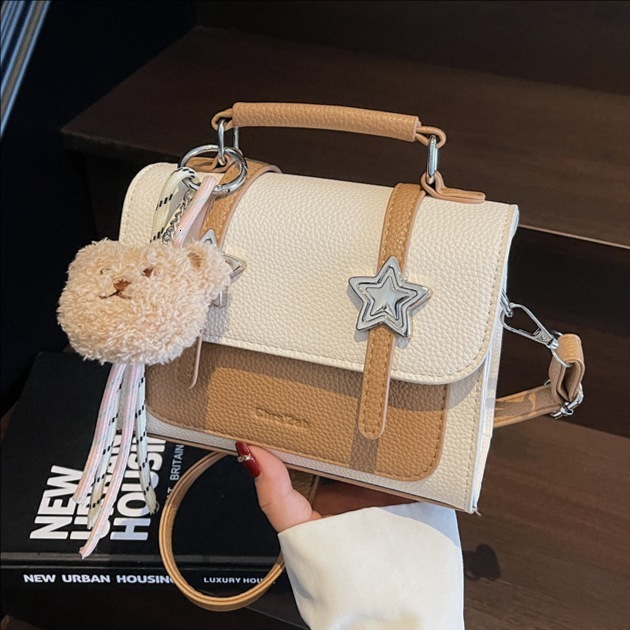 Fashionable sophisticated college handbag for women 2025 new style fashionable and simple commuting shoulder crossbody bag