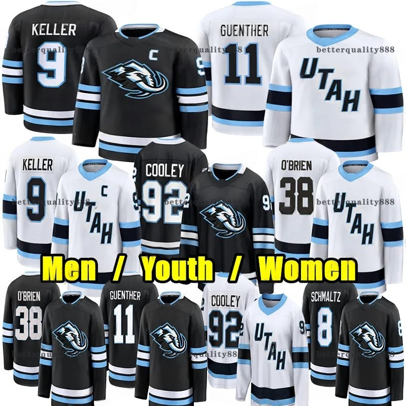 2025-26 Season Utahs Mammoth Hockey Jersey Clayton Keller Logan Cooley Nick Schmaltz Guenther Mikhail Sergachev Liam OBrien Durzi Crouse Karel Vejmelka jerseys