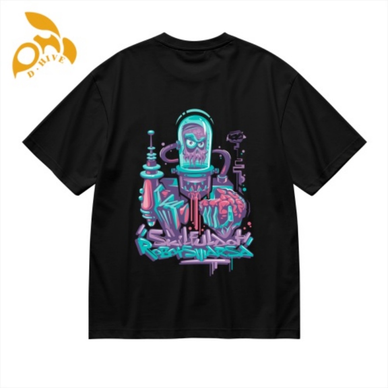 Free Shipping Designer Oversize Men's Women's shirt Short Sleeve Round neck Professional Customized tees 200g Men's hot stamping T-shir