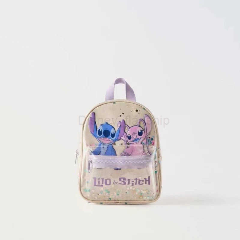Disney Cartoon Mickey Mouse Cute Fashion Backpack Womens Minnie Canvas School Bag Fashion Large Capacity Backpack Girls MochilaXJ250515