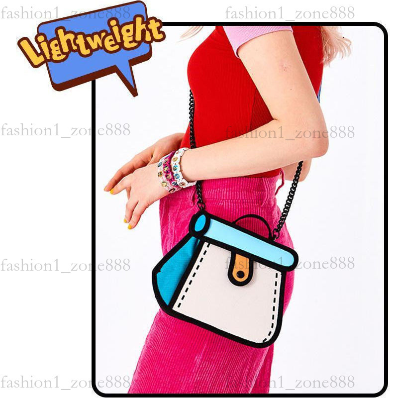 Super Cute Designer Bag Fashion 2D Cartoon Tote Bag High Quality Canvas Handbag Luxury Mini Shoulder Bags Outdoor Beach Party Holiday Gift Summer Godd
