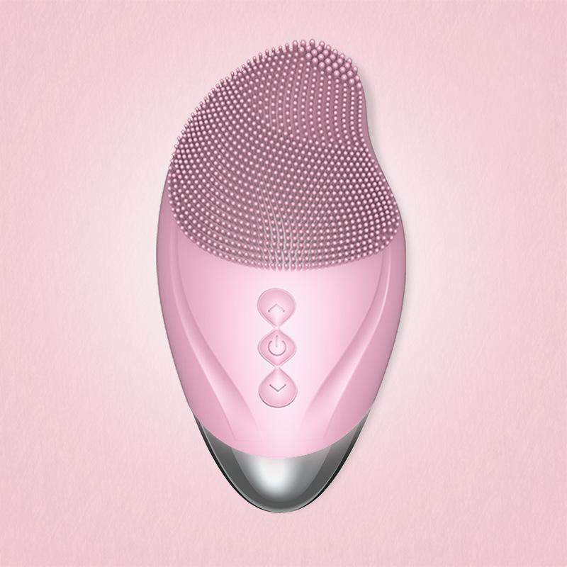 Cleanser Facial Pore Cleaner Electric Mango Massage Beauty Face Brush Silicone Soft Hair Skin Care