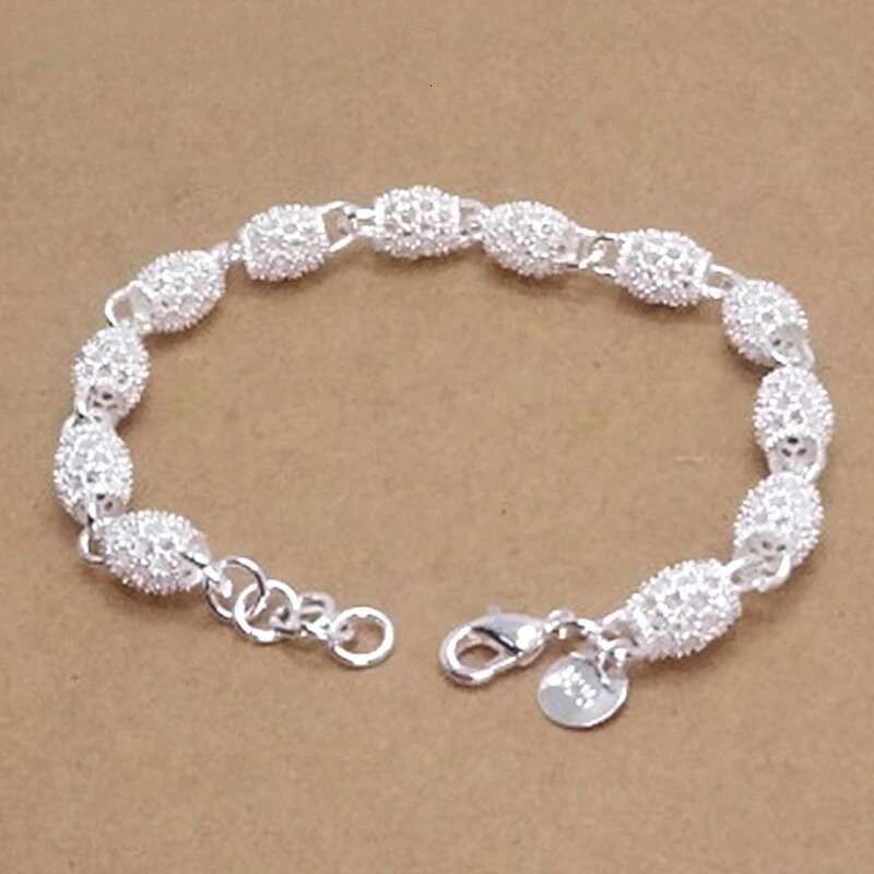 Fashion Sterling Sier For Women Original Designer Hollow Lantern Ball Charm Bracelets Beautiful Jewelry