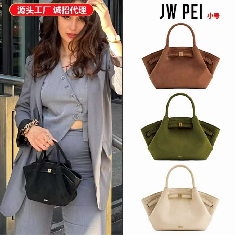 Hot Ins Handbag Brand Designer Fashion Simple Pure Color Classic Retro Large Capacity Versatile Women's Hand Bag