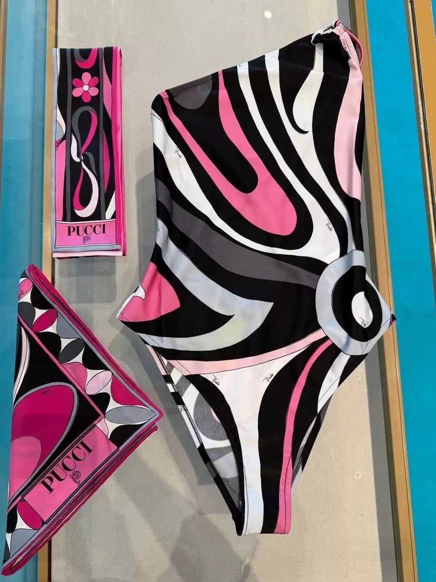 Colorful Women Swimwear Sexy Hollow Designer Swimsuits Scarf Skirt Beachwear Sexy v Neck Beachwear Beach Holiday Bathing Suits One Piece Swimsuit Swim Bodysuite35