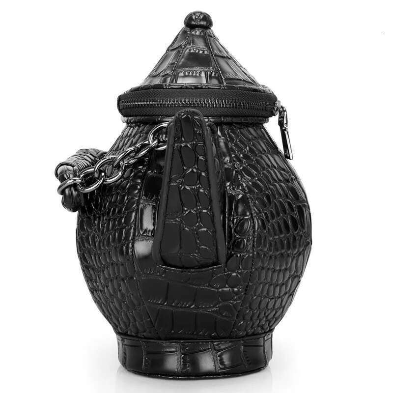 Funny Messenger Teapot Shaped Crossbody Handbag Cool Single Shoulder Multipurpose Purse Bag For Women Girls