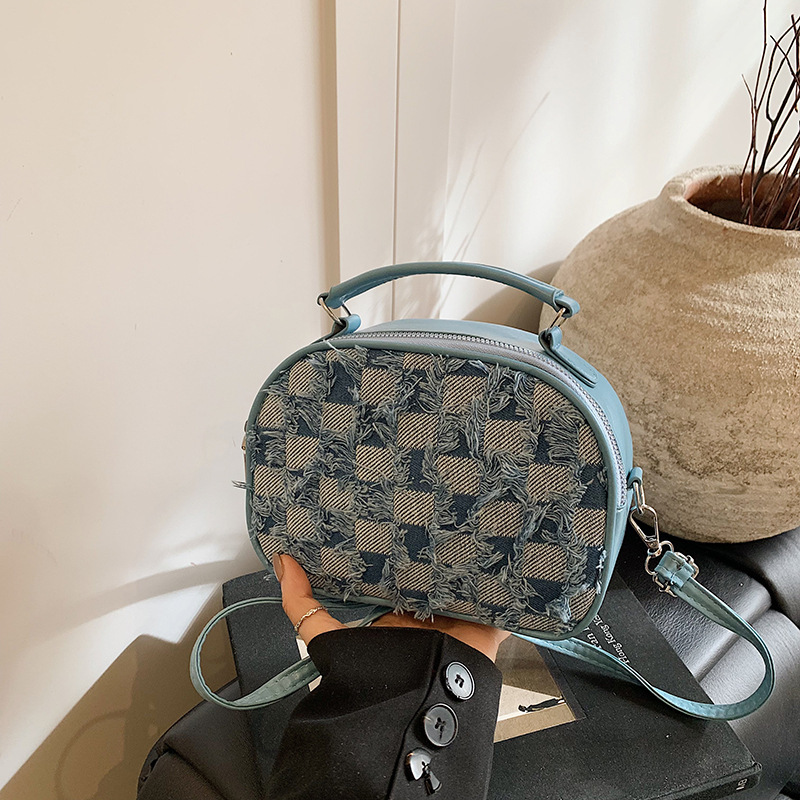 Colorful Rendering For Women In Spring 2025 New New Free Delivery Designer Bag Trendy Fashionable Crossbody Small Round Bag Versatile And Stylish Nich