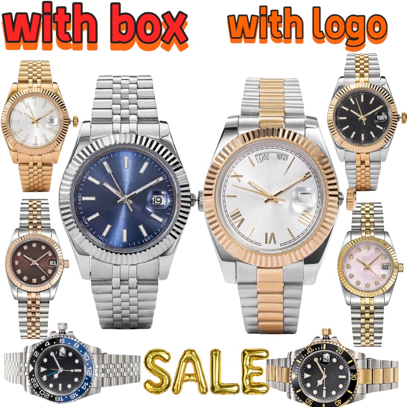 u1 sub watch women daydate watch men AAA luxury Designer watch 2813 Perpetual automatic mechanical stainless steel wrist sapphire glass 41mm watch with logo