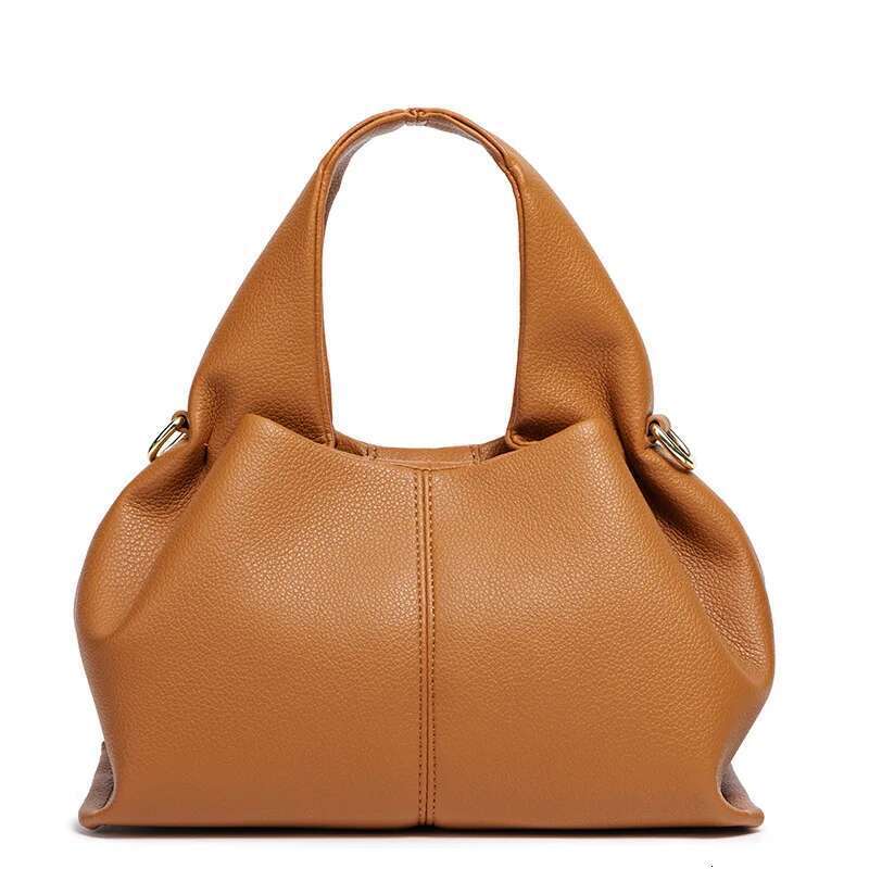 A Niche Cloud With Lychee Pattern Soft Leather, Fashionable And Versatile Crossbody Women's Bag