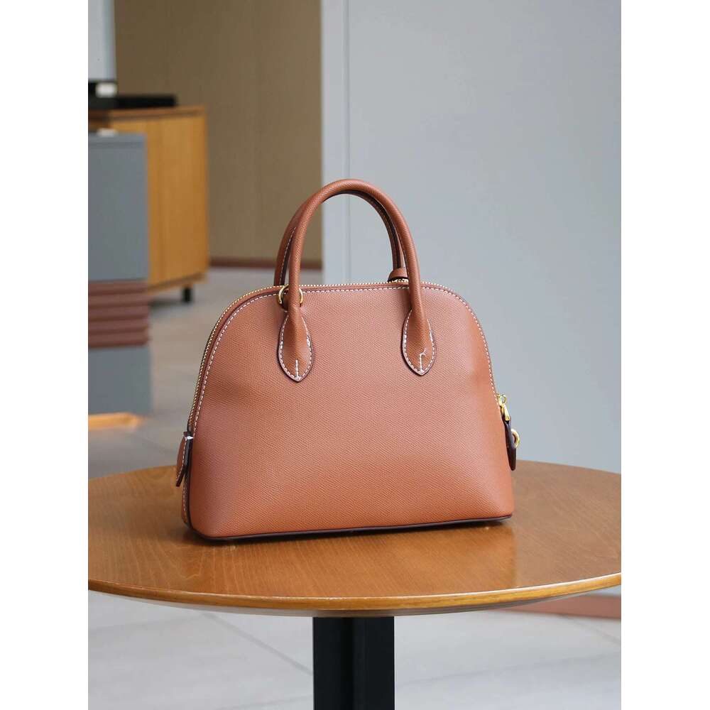 new fashion handbags high quality shell large capacity handbag simple Joker diagonal PU leather bowling bag comm