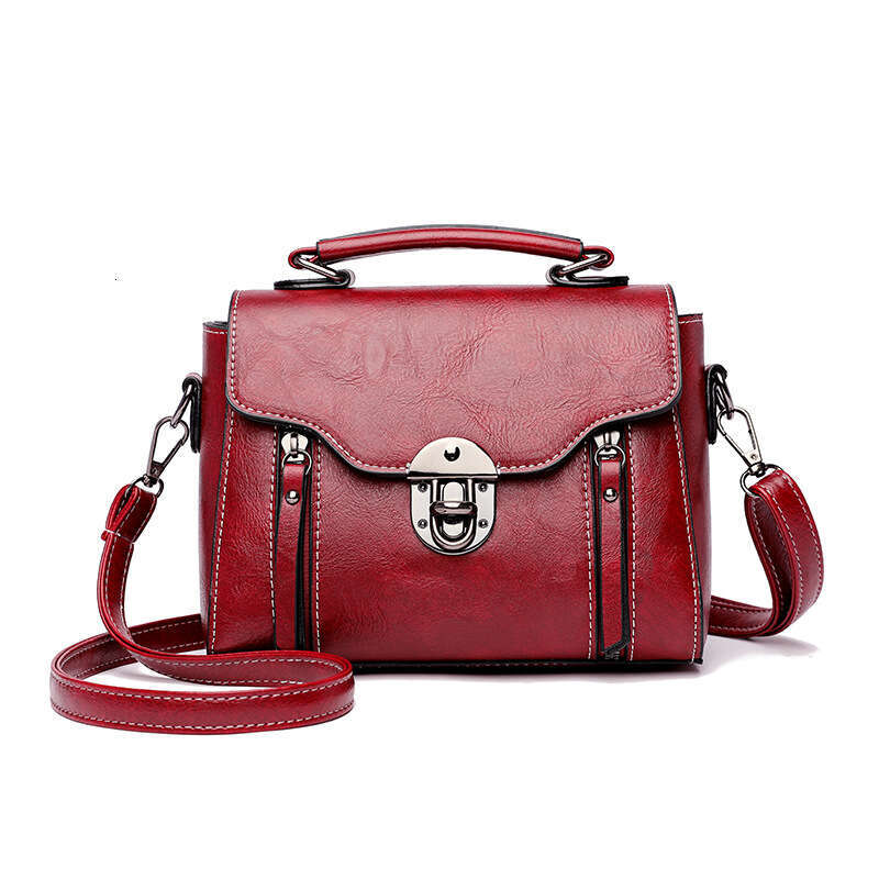 Direct supply crossbody women's retro hand-held shoulder fashionable small square bag 2025 temperament versatile new trend ins