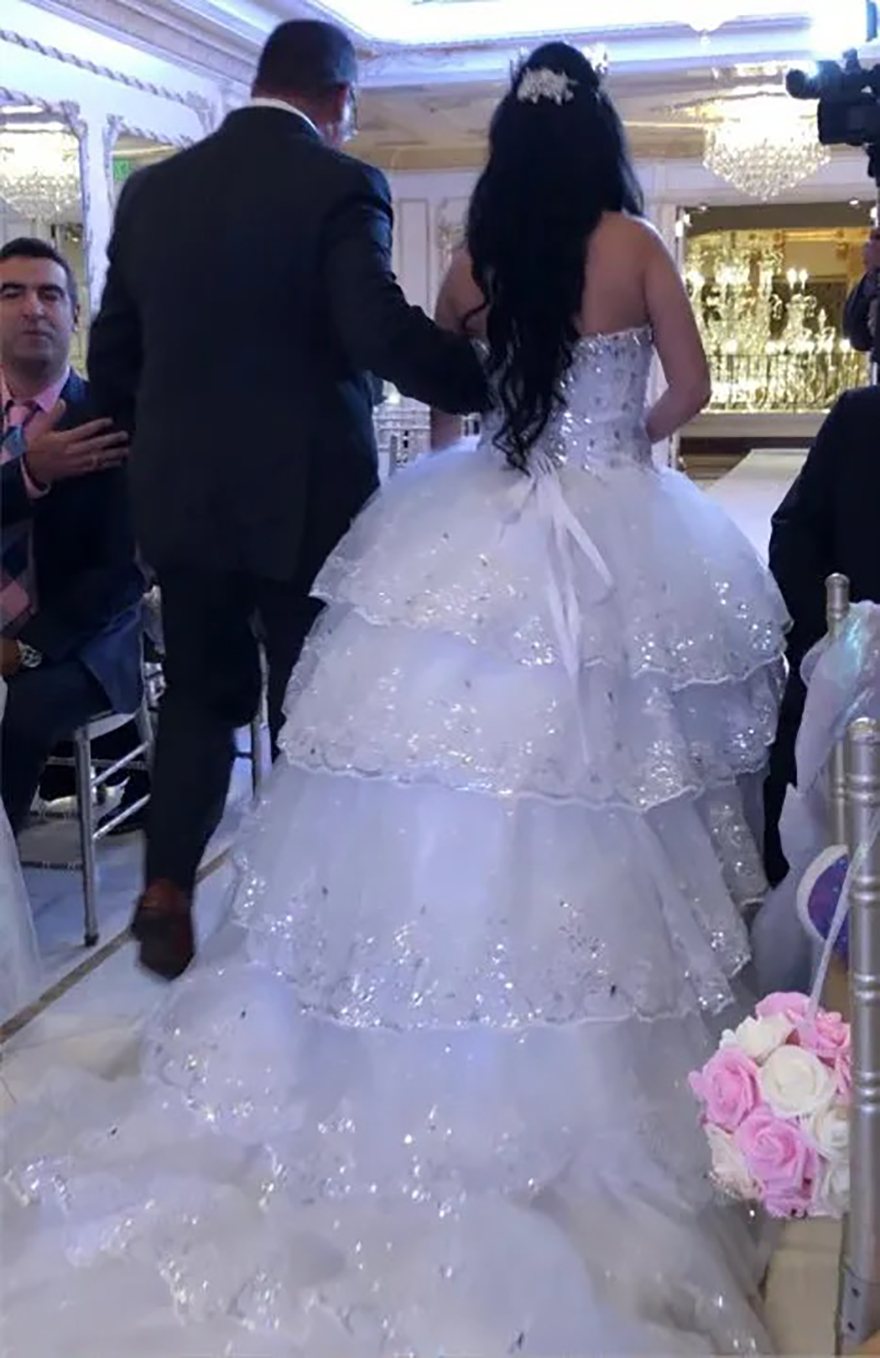 Vestido De Noiva 100% Real Photos Luxury Ball Gown Fluffy Wedding Dresses Plus Size Tulle Lace Crystal Diamond Wedding Gowns 2025 Customize