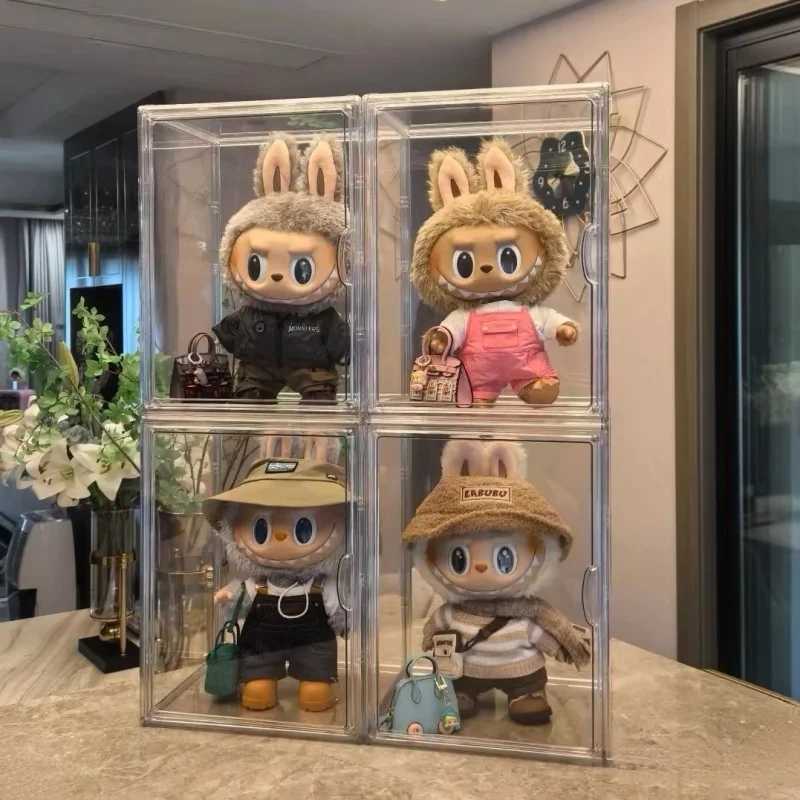 Display Acrylic Box Suitable Dolls V1-3 King-Size Decorations For Large Doll Transparent Dustproof Storage Rack Free shipping
