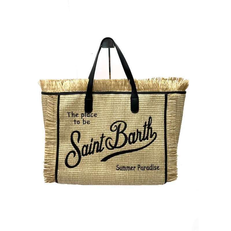 Light Brand Design Straw Handmade Tassel Handbag New Ladies Large Capacity Casual Travel Fashion Bag