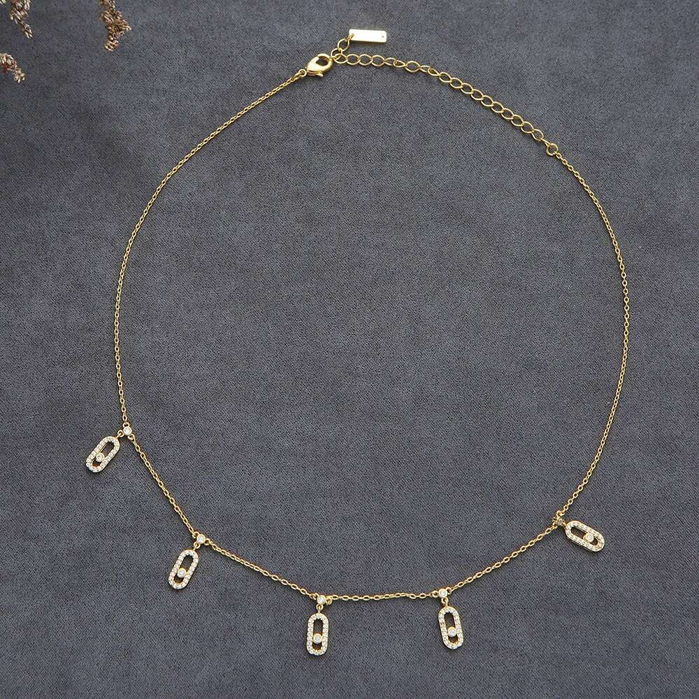 Trendy Dainty Initial Necklace Earring Ring Sets Stackable For Women Girlfriend Wife Gift Pendientes Mujer Moda Hxn013