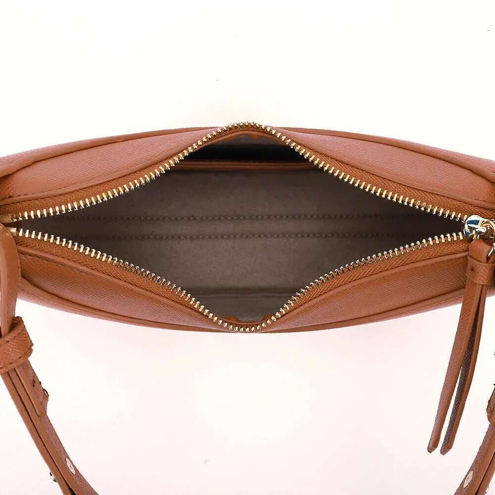Women Tote Bags Casual Hobo Brand Handbag Large Capacity PU Half Moon Crescent Saddle Shoulder Commuting Bag