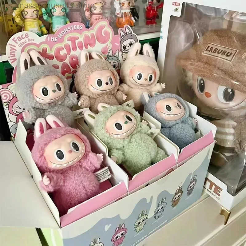 New 1 1 High Quality V3 The Monsters Front High-Energy Series Blind Box Vinyl Plush Face Doll Action Figure Keychain Gift y250515DRZD