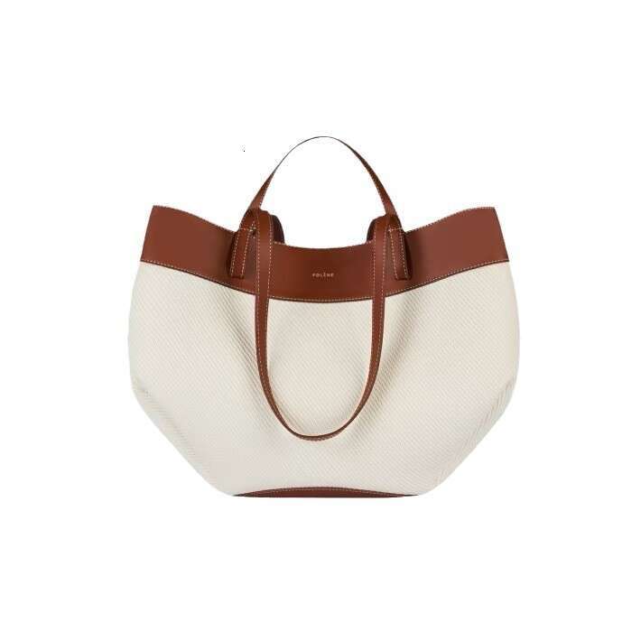 Women's Bags Designer Cymetisse Knitted Splicing Handheld Single Shoulder Large Capacity Commuter Women's Tote Bag