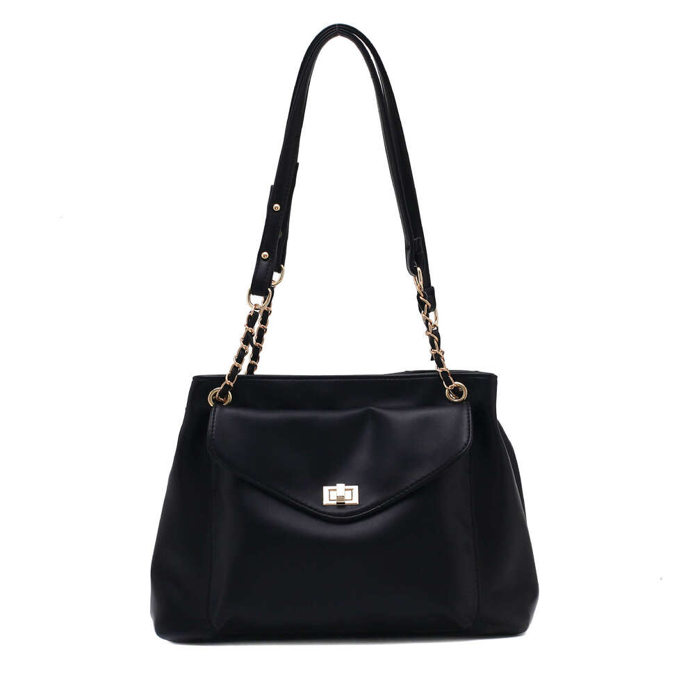 Bag women's new small fragrance style large capacity fashionable tote ins simple commuting shoulder crossbody bag