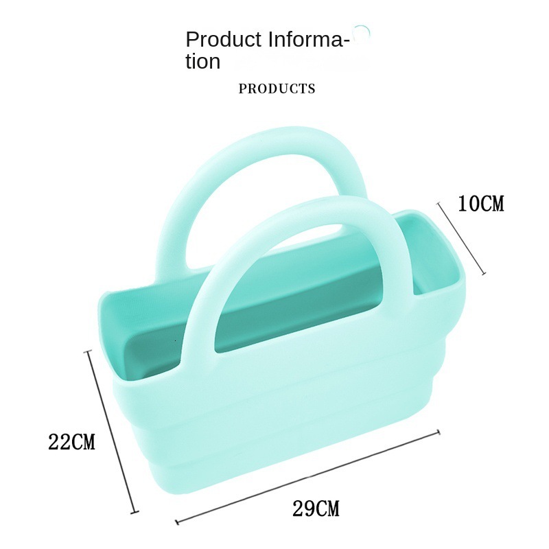 2025 Summer Ins Lightweight EVA Strolling Waterproof New Fashion Handheld Women's Trendy Niche Macaron Bag