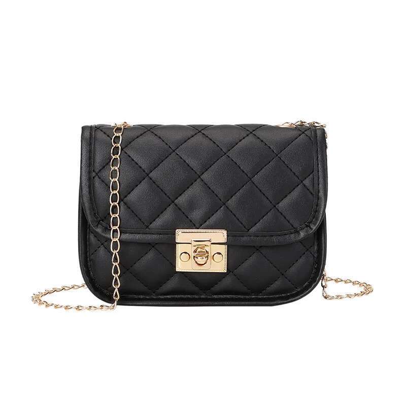 Embroidered 2025 New Ladies Bags Trendy Women's Cross border Small Square Fashion Chain Bag