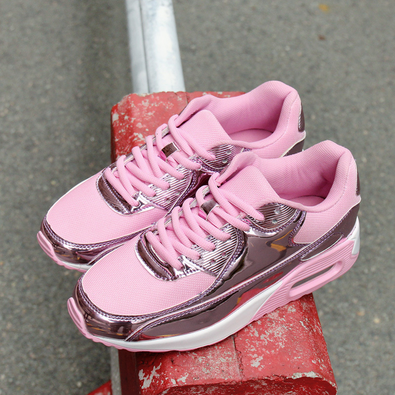 Korean Version Of Summer Mesh Breathable Men S And Women S Shoes Glossy Patent Leather Harajuku Lightweight Casual Shoes Casual Sports Running Shoes D