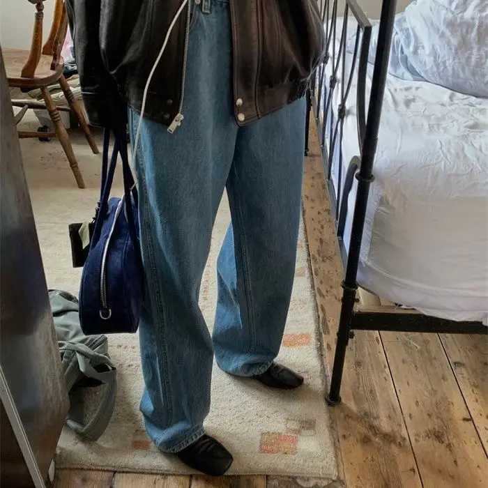 Miyaga wens bag korean instagram new blue suede bags single shoder reliable versatile underarm bag Z250516