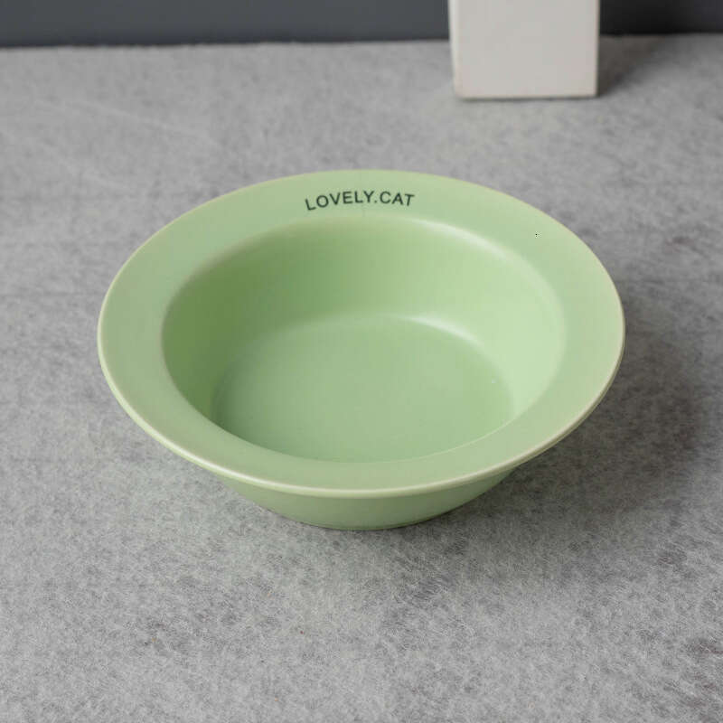 Korean Acrylic and Rack Dining Table Cartoon Colorful Cat Dog BD Pet UFO Bowl
