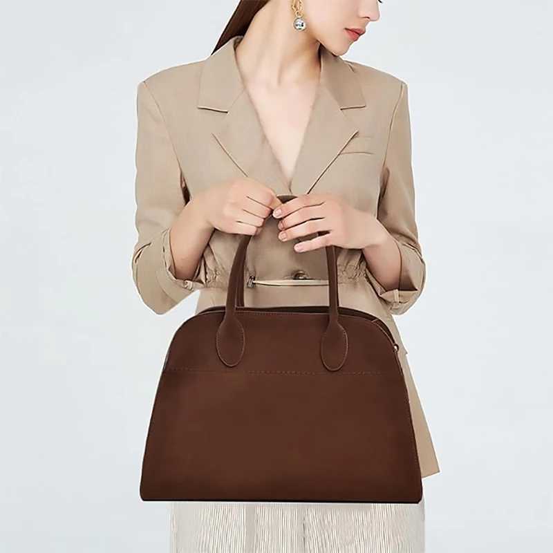 Suede Tote Bag for Wen Wens Suede Purse Vintage Top Handle Bag Women Shoder Sahel Work Leather Bag Z250516