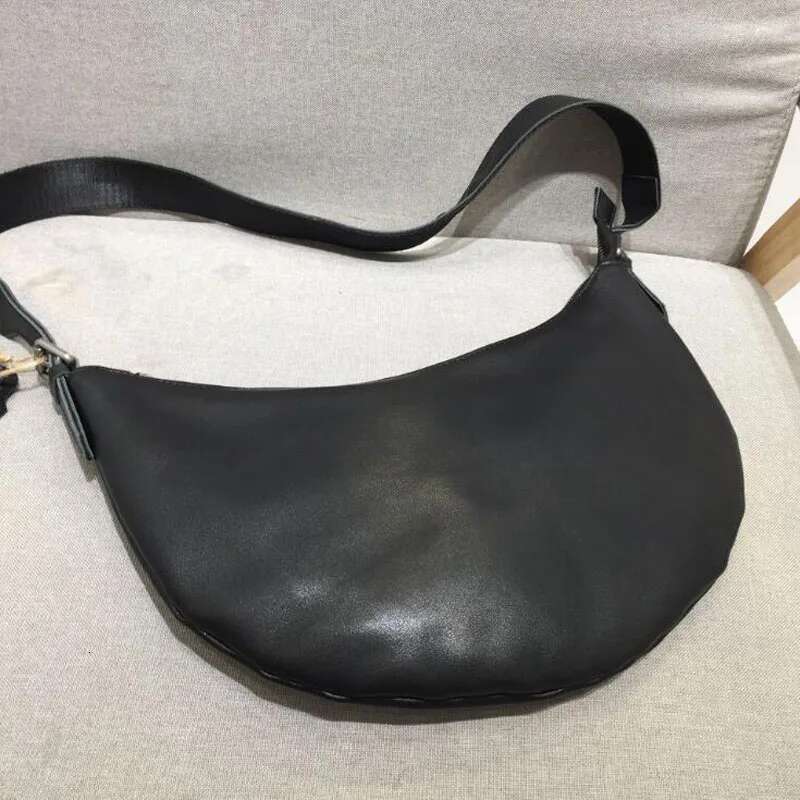 New Women Bag Genuine Leather Crossbody Shoulder Messenger Bags Ladies Handbag Half Moon Satchel Bolsa Feminina